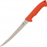 Нож филейный К-5, сталь AUS-8, Кизляр, Оранжевый купить в Мытищах